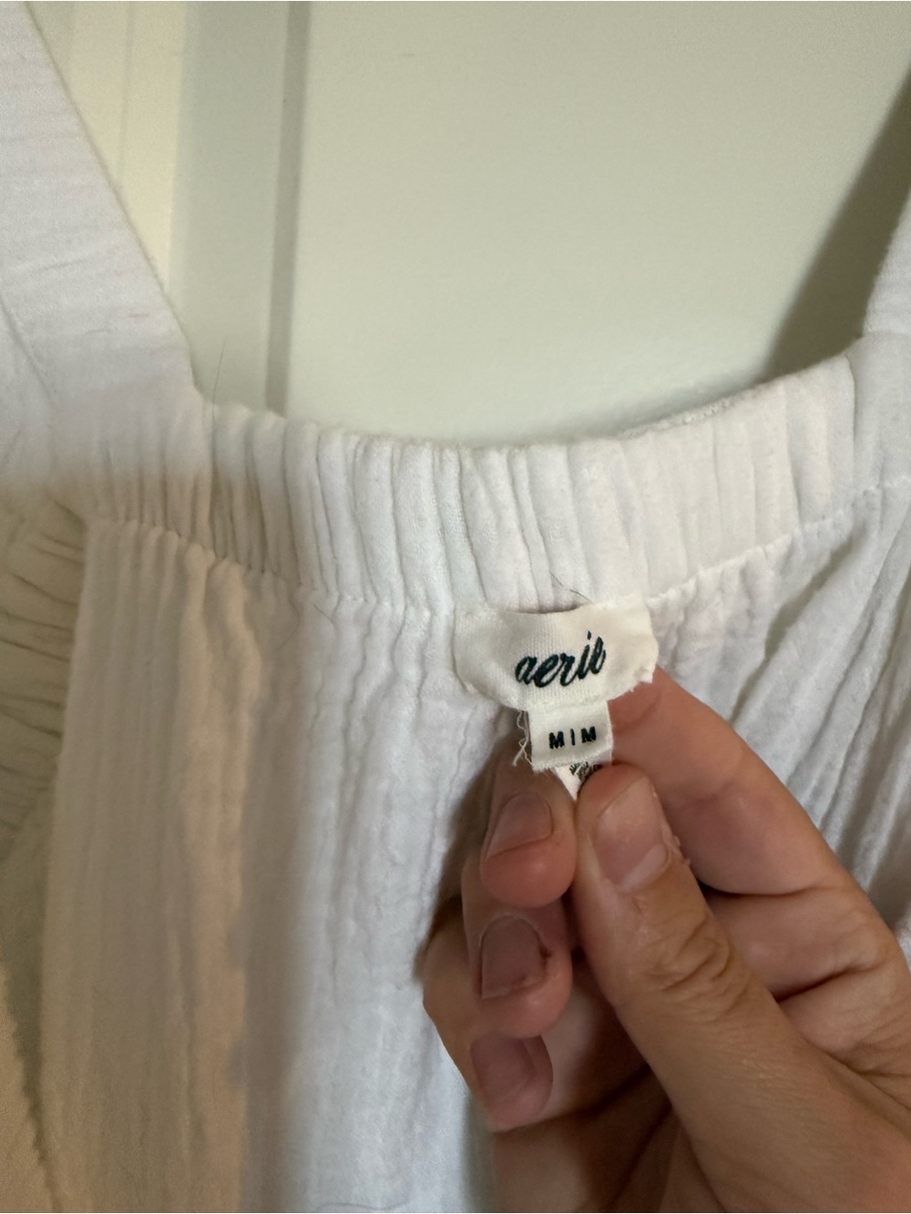 Aerie V Neck Dress - White - Medium - Picture 7 of 7